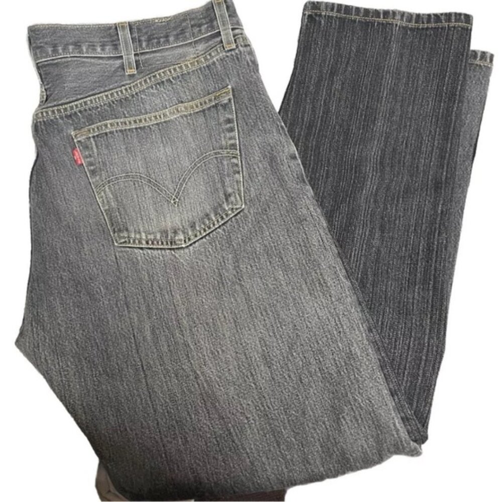 Levis 501 Mens Jeans Two-Tone Colorblock Button Fly Coastal Size 40x34